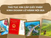 GIẤY PHÉP KINH DOANH LỮ HÀNH NỘI ĐỊA 