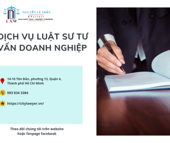 DỊCH VỤ LUẬT SƯ TƯ VẤN DOANH NGHIỆP