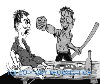 GÂY THƯƠNG TÍCH CHO NGƯỜI KHÁC MỨC ĐỘ NÀO THÌ CẤU THÀNH TỘI CỐ Ý GÂY THƯƠNG TÍCH