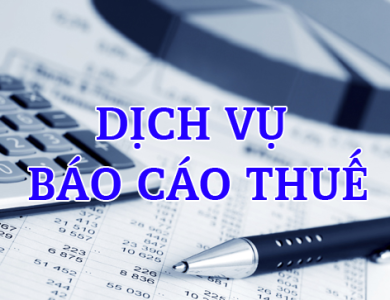 DỊCH VỤ BÁO CÁO THUẾ   
